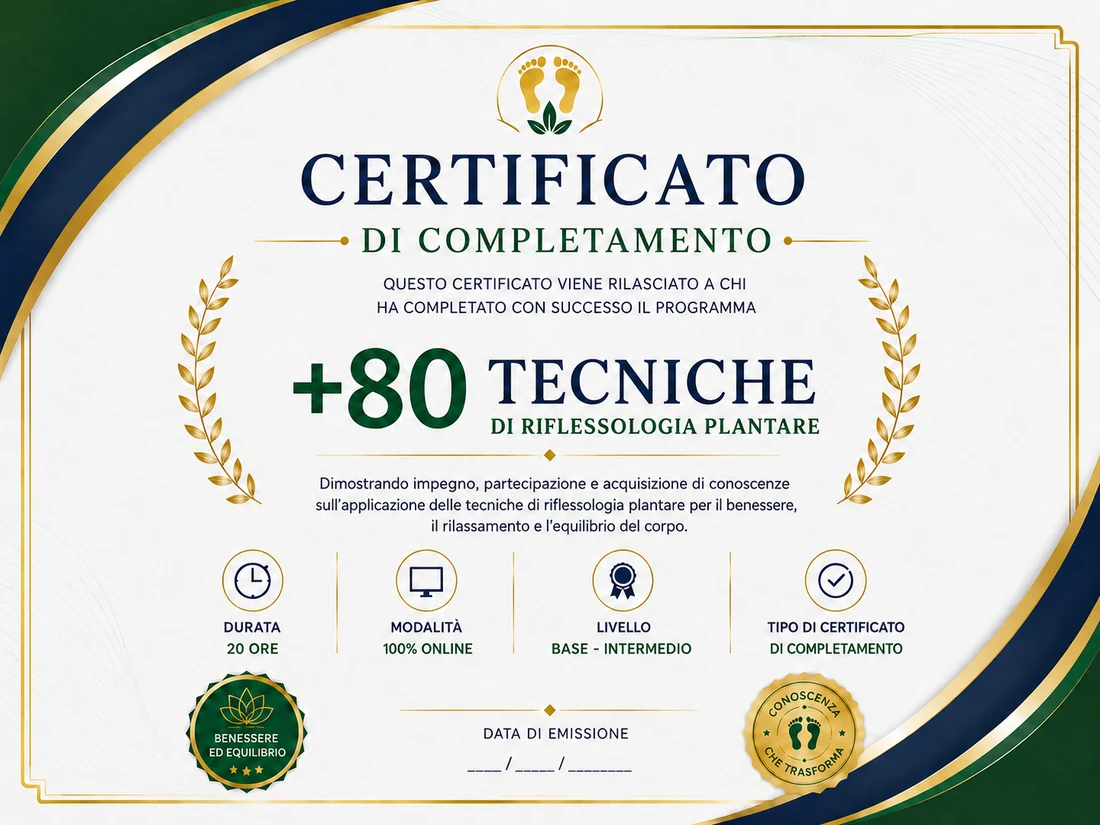 Certificato di Completamento